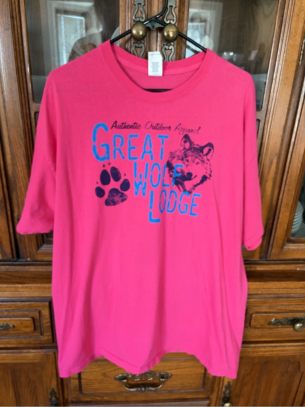 Women’s Great Wolf Lodge Pink Graphic Tee 2XL